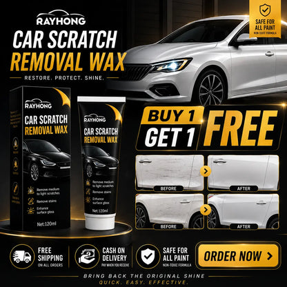 Car Scratch Removal Wax (Buy 1 Get 1 Free)