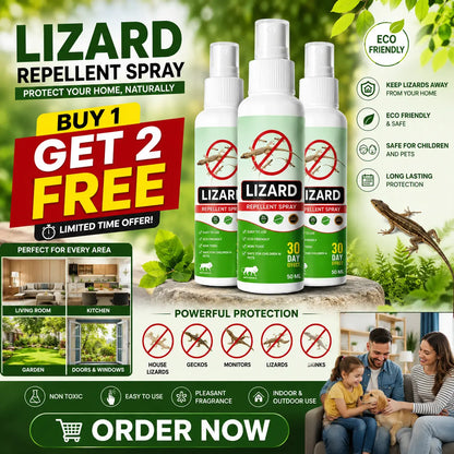Lizard Repellent Spreay (Buy 1 Get 2 Free)
