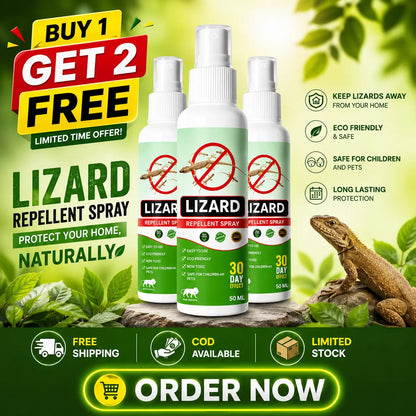 Lizard Repellent Spreay (Buy 1 Get 2 Free)